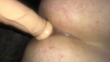 Preview 2 of Fucks A Slime Squirting Dildo - Pegging