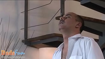 Preview 4 of Potn Arab Hijab - Old officer punishes twinks with his meaty baton