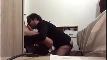 Preview 1 of Big Tire Mom Hot - deepthroat swallow