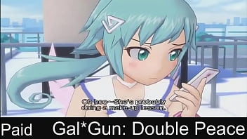 Preview 2 of Lovense Masturbation - Gal*Gun: Double Peace Episode1-1