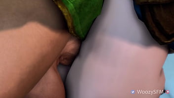 Preview 4 of 2016 Xxx Gays Hd - Rosalina and Link - Creampied in Space (WoozySFM) [SFM]
