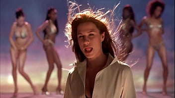 Preview 2 of Xnxx 3gp Mp4 - Rhona Mitra loop from Ali G Indahouse (Freak Me)