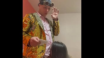 Preview 2 of Son Fuck Virgin Step Mom - McHenry Cruiser Gets a Blowjob as He Performs Standup Comedy