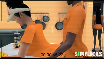 Preview 2 of Kendi Sikini Yalayan Gay Ler - THE LOST POPEYES TAPES (THE SIMS 4 XXX PARODY)