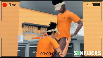 Preview 1 of Kendi Sikini Yalayan Gay Ler - THE LOST POPEYES TAPES (THE SIMS 4 XXX PARODY)