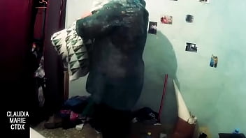 Preview 1 of Horney Step Mom - follando contra la pared contra el armario y contra lo que haga falta