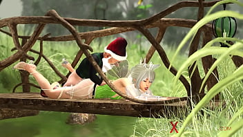 Preview 2 of Hidden Cam Zug - Crazy gnome plays with a hot sexy fairy