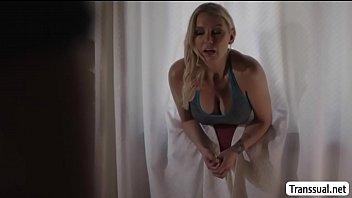 Preview 2 of Lux Dagdy - Kenzie gets stuck and gets fuck by TS Daisy
