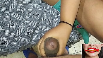 Preview 2 of 18 Hot Sexx - hot indian wife with blue nail polish giving handjob to husband