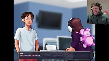 Preview 3 of Hard Core Sex Romantic - I WAS BUSTED AT COLLEGE (Summertime Saga)