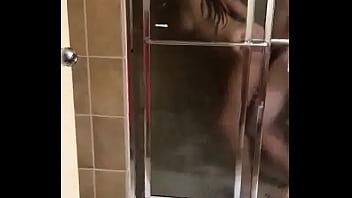 Preview 1 of Sabrina Rock - Spying On Sister Getting Fucked In The Shower
