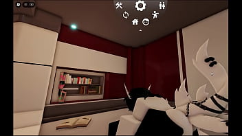Preview 1 of Telegram Malay - Fucking a shark slut in a roblox condo