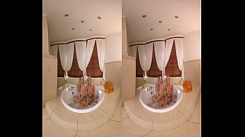 Preview 3 of Ladymen Sex - Jacuzzi Time. Models: Julia Parker,  Nikky Dream