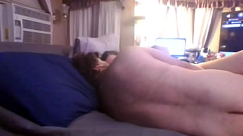 Preview 2 of Teen Watching Movie To Orgasm - Rough play