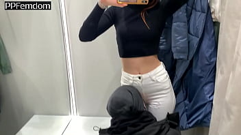 Preview 2 of Free Oma Tube - Public Femdom Worship Goddess Kira  in Jeans Petite Princesses FemDom