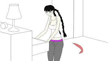 Preview 1 of Sexiizoe Video - Female Possession - Worm In-Pants Animation 1