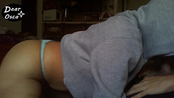 Preview 2 of Hardcore Video Bokeo - Fucking my Stepsister with a big ass while our parents are shopping