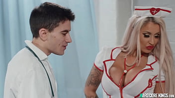 Preview 1 of Spank Teachr - Huge tits blonde nurse banged by doctor