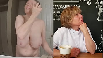 Preview 2 of Big Wide Hips Porn - Sexy Grandma Up Close and Personal
