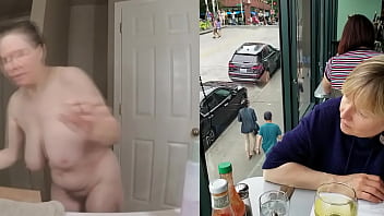 Preview 1 of Big Wide Hips Porn - Sexy Grandma Up Close and Personal