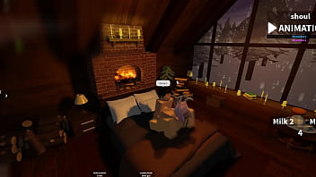 Preview 3 of 3 Guys - ROBLOX | Raw session of me fucking my girl