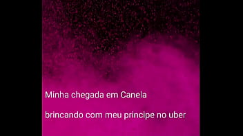Preview 1 of Gay Tecavz - Cheguei em canela sem calcinha pra me encontrar com meu principe ? Olha ele brincando com minha ppkinha no uber .. : bolivianamimi