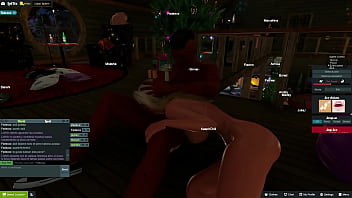 Preview 1 of Badgia Sax - 3dxchat | LoliVix | 36.1 | Me follan 3 n3gros en una caba&ntilde_a navide&ntilde_a