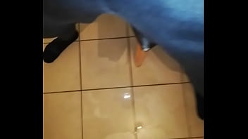 Preview 4 of Momy Wife - GASTE85,  piss in kitchen in pants
