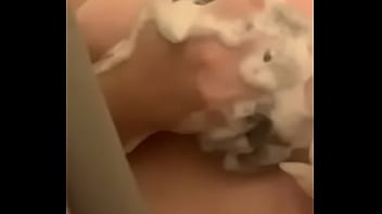 Preview 4 of Chak Sleeping - Shower fun for milf with big tits