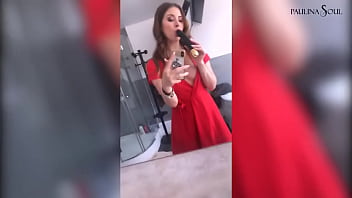 Preview 4 of White Roxy - Sexy Bitch Gets Horny At The Photo Session And Fucked Herself With Black Dildo