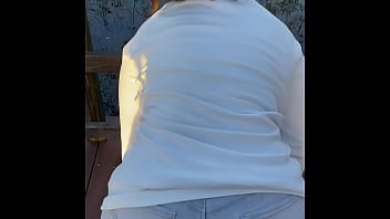 Preview 1 of Xxx Aerophale - Stopped at the park to video my Slut wife!!  Fuck her in my man cave after