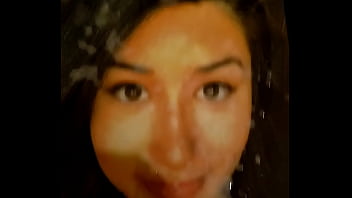 Preview 4 of Chelsea On Bbc - Latina Cum Slut Receives Facial Tribute