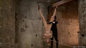 Preview 4 of Rap Xix - Gagged blonde MILF humiliated on hogtie