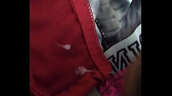 Preview 4 of Mum And Daughter And Son - CUM on thong