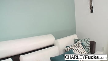 Preview 2 of Brazzer Mom Amd Son - Charley Gets Ready To Be Fucked By Justice Young