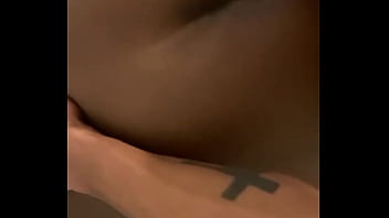 Preview 3 of Sunny Leone Srx Videos - Slim-thick ebony CREAMS all over DICK!!!