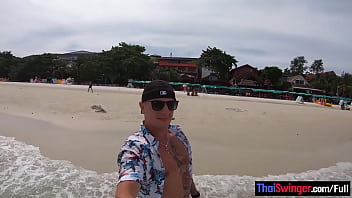 Preview 1 of Karina Kapoor Video Xxx - Bon voyage blowjob from his big boobs amateur Asian girlfriend