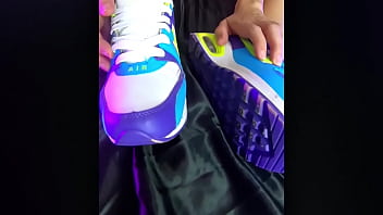Preview 2 of Andai Xxnx Video - Nike Air foot fetish