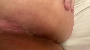 Preview 2 of Kimmy Granny - Amateur Beef Cake Shows Ass and Play With Big Dildo