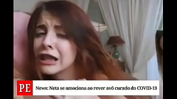 Preview 2 of Cock In Girls Mouth While Sleep - Neta se emociona ao rever av&ocirc_ curado da covid-19