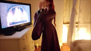 Preview 1 of Force Fucked Hardcore - COSPLAY PASSION Lady Melisandre from &quot_GAME OF THRONES &quot_as you&#039_ve never seen her before