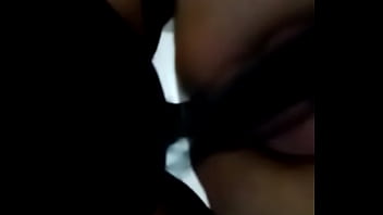 Preview 3 of Tied Up Teen Doggy - Mi amiga trans