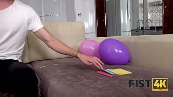 Preview 1 of Hindi Desi Sari Wali Video - FIST4K. Babe exploits friend and makes him shove fist in her wide pussy