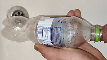 Preview 1 of Sexmomo Com - Pulsating Piss In A Bottle! -  Pissing To Taste It
