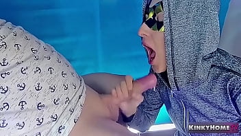 Preview 4 of Kiis Of Sister For Teen - HOT GIRL SUCKING HIS DICK
