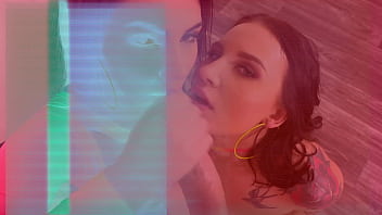 Preview 1 of X X X Com Sex 20 Sunny Leone Vi - Skinny Inked Beauty Throats &amp_ Fucks Massive Cock
