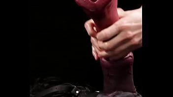 Preview 2 of Ggfjkvffi - Masturbating huge horse-shaped dildo