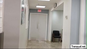 Preview 1 of Brazzers Live Sex - TS Nikki let her colleague bangs her ass
