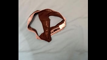 Preview 2 of Nokia Ahe - Cumshot in dirt panty of my young