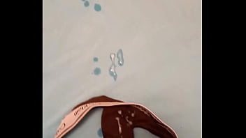 Preview 4 of Nokia Ahe - Cumshot in dirt panty of my young